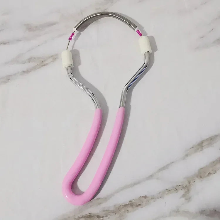 Facial Hair Remover Fine Hair Fetal Spring Facial Hair Removal  Stainless Steel Roller Smooth Spring Bend Face Cleaning Device
