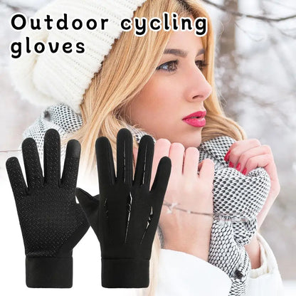 Football Gloves Waterproof Thermal Grip Outfield Cycling Player Bicycle Field Bike Sports Sports Outdoor