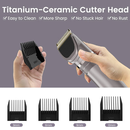 SEJOY Electric Hair Trimmer for Men Hair Clippers for Barbers Rechargeable Cordless Shaver (OiI Not Included)）