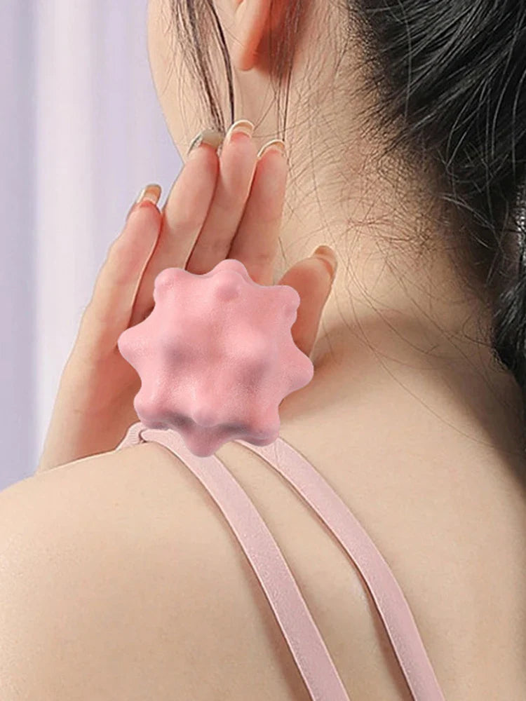 TPE Fascia Ball Neck Arch Massage Ball Back Muscle Relaxation Yoga Hedgehog Ball Massage Ball