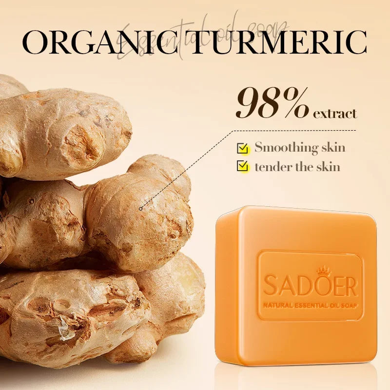 Ginger Essential Oil Soap Glutathione Paper Agua Florida Skin Lightening Soaps Wholesale Gift JM Solution Rice Intimate Turmeric