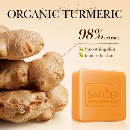 Ginger Essential Oil Soap Glutathione Paper Agua Florida Skin Lightening Soaps Wholesale Gift JM Solution Rice Intimate Turmeric