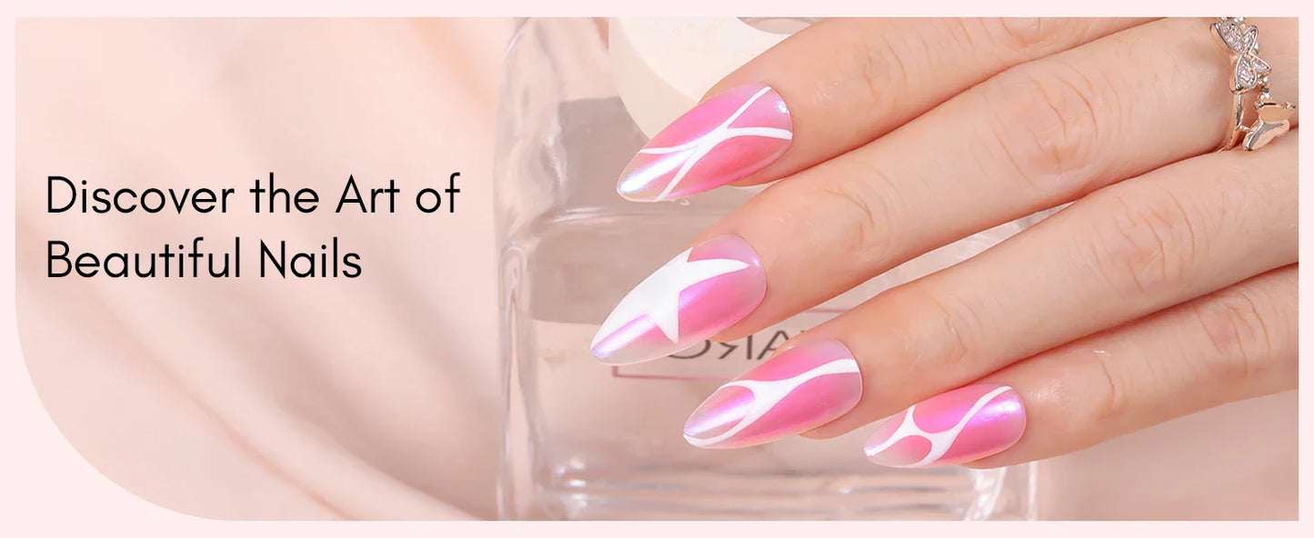Makartt Nail Gel Glue for Press On Nails Soft Acrylic Gel Nail Tips Fake Nails,Super Strong Glue Easy to Control No Lamp Needed