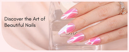 Makartt Nail Gel Glue for Press On Nails Soft Acrylic Gel Nail Tips Fake Nails,Super Strong Glue Easy to Control No Lamp Needed