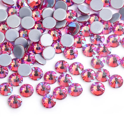 SS16 SS20 Glitter стразы Crystal Hotfix Rhinestones 1440pcs/pack Crystal AB Hot Fix Rhinestone for Apparel Wedding Dress E7021