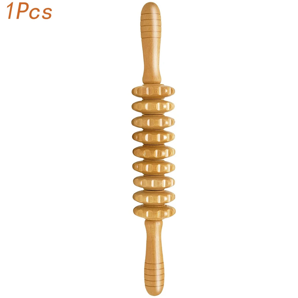 Wood Therapy Massage Maderoterapia Massager Roller Anti Cellulite Slimming Gua Sha Massager For Body Back Foot Masajeador