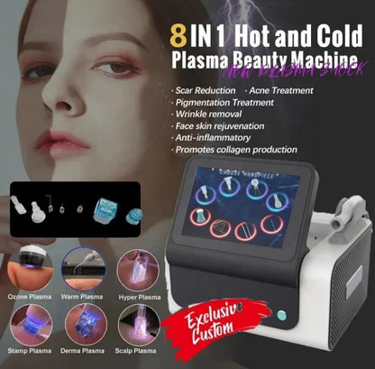 Cold Plasma with Argon Gas Professional Fractional Cold Plasma Sterilization Device Cold Plasma Machine for Wound Therapy
