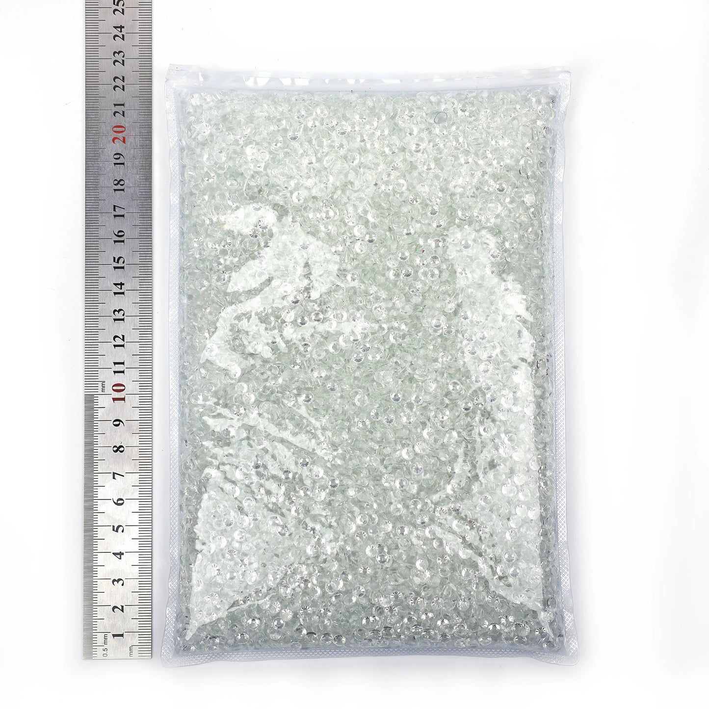 SS3-SS50 Big Bag Glitter Non hotfix FlatBack Wholesale Top Quality Better DMC Crystal AB Glass Strass Iron On Hotfix Rhinestones