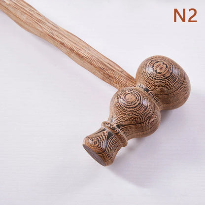 Wooden Massage Hammer Knock Back Meridian Hammer Back Massage Hammer Chicken Wing Wood Massager Health Hammer Massage Equipment
