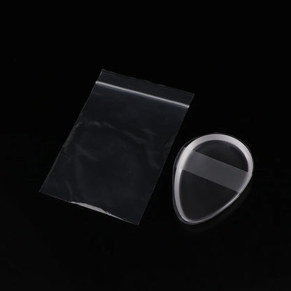 1Pcs Transparent Silicone Gel Powder Puff Sponge Face Conceale Cosmetics Puff Accessories For Foundation BB Cream No Powder