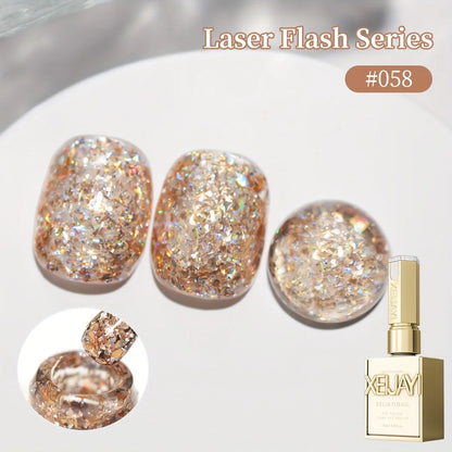 1pc 15ml Reddish Brown Gel Nail Polish Starter Pure Soak Off No Wipe Nail Gel Polish Suitable For All Seasons
