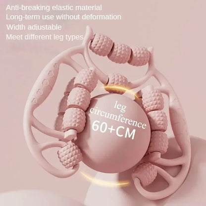 9/12/18 Rounds Massage Roller of Circular Leg Slimming Leg Massager Muscle Stretching Equipment Circular Leg Clamp