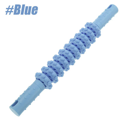 Muscle Roller Stick with Trigger Points,Bendable Body Massage Stick to Help Legs,Back,Neck Recovery,Relief Muscle Soreness