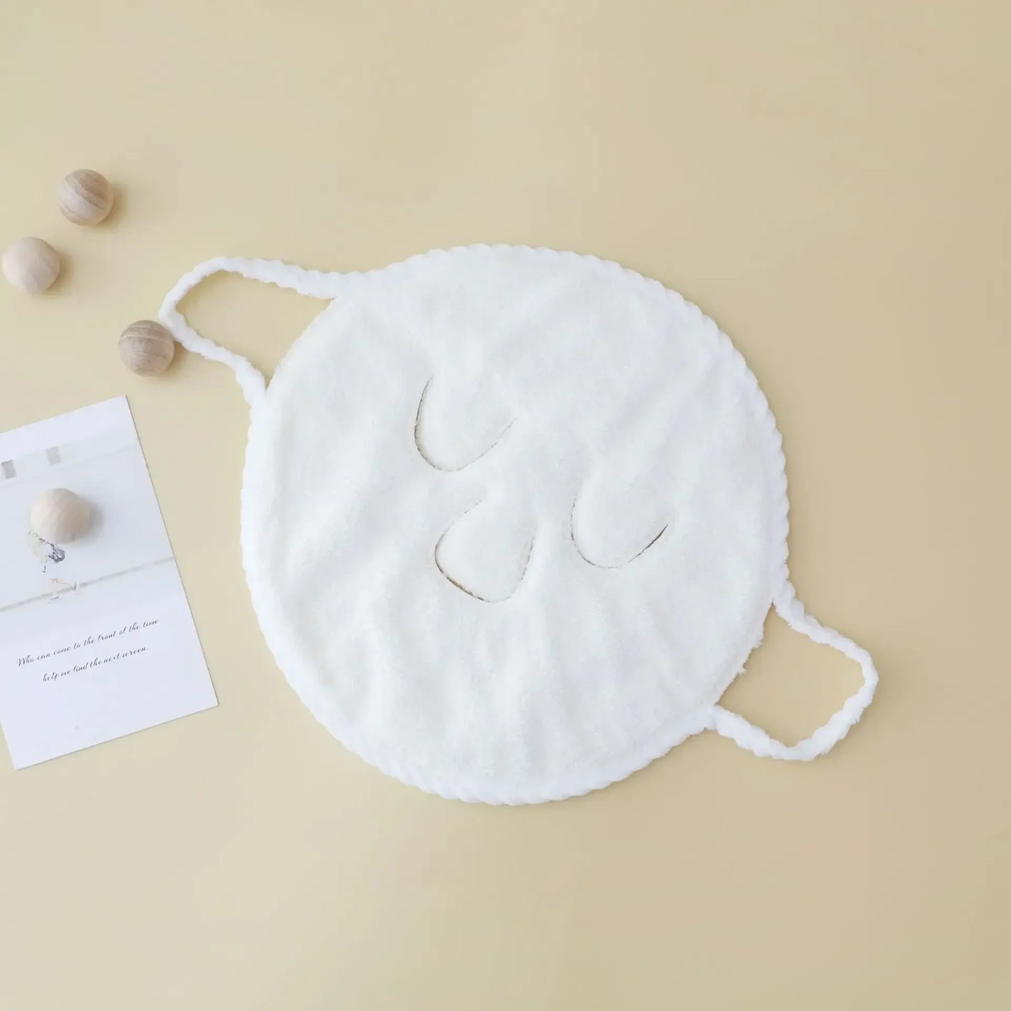 Skin Care Mask Cotton Hot Compress Towel Wet Compress Steamed Face Towel Opens Skin Pore Clean Hot Compress Face Skin Care Tools