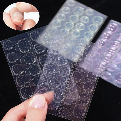 Double Sided Nail Glue Stickers Jelly Gel Glue False Nail Nails Bck Glue Sticker Nails Accessories And Tools Reusable