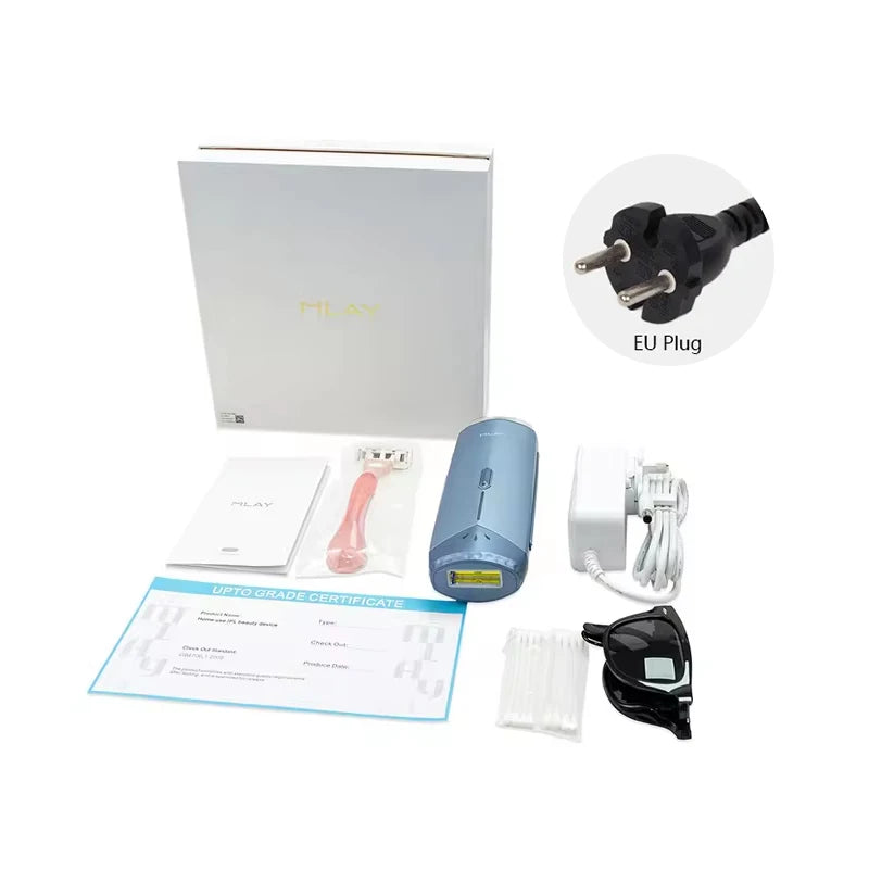 Mlay T18 ICE Cooling Hair Removal Device With Unlimited Shots IPL Laser Home Use Epilator Painless For Whole Body Women Men