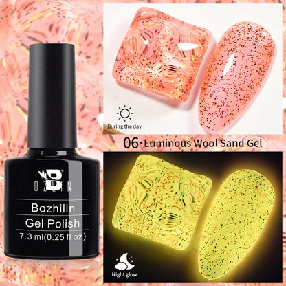 AWStorG15ml 2 IN 1 Crystal Top Coat Transparent Soak Off UV LED Nails Art Manicure Gel Nail Polish Varnishes Primer Function Gel