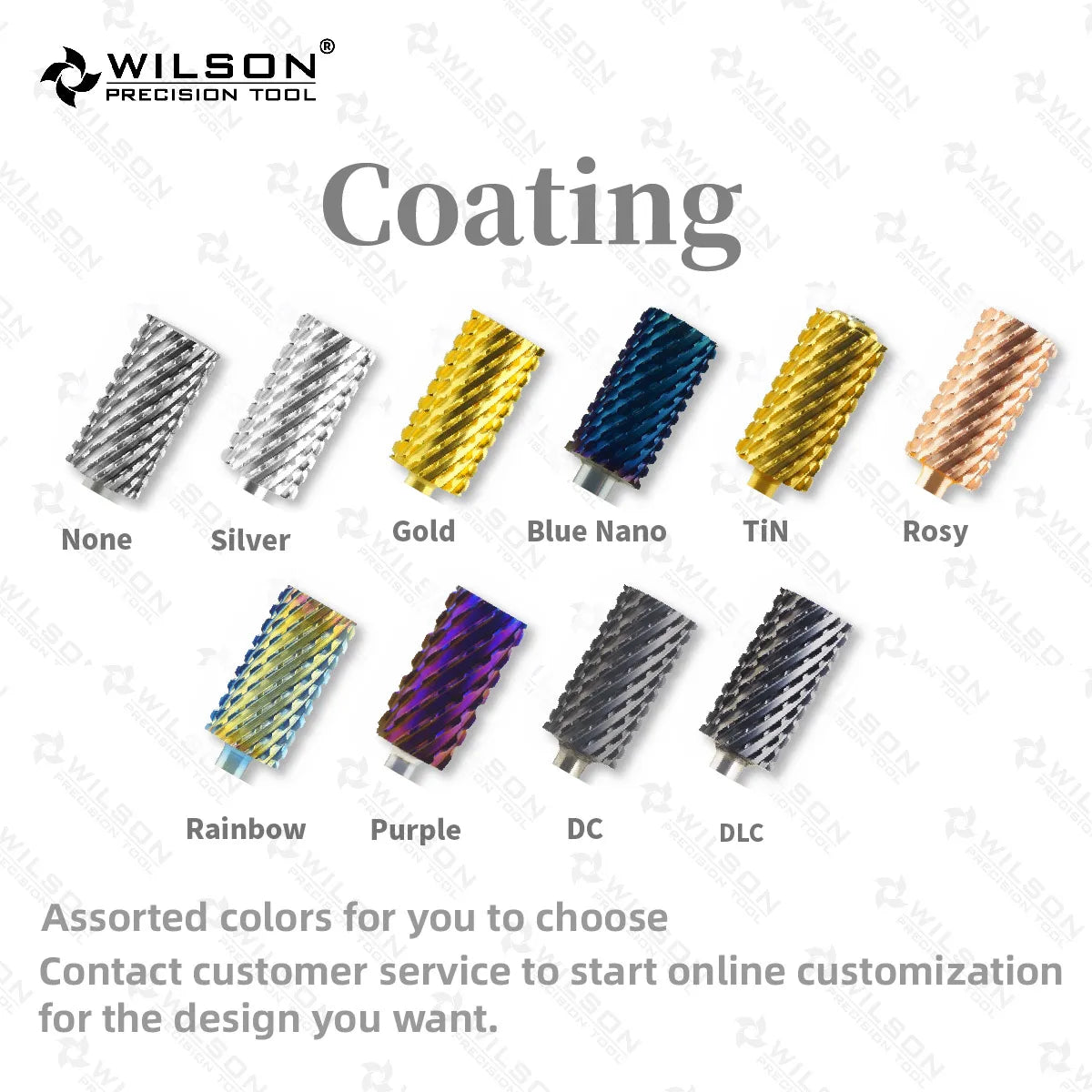 WILSON Small Barrel Bits-Nail drill bits Remove gel Manicure tool Nail accessories Hot sale
