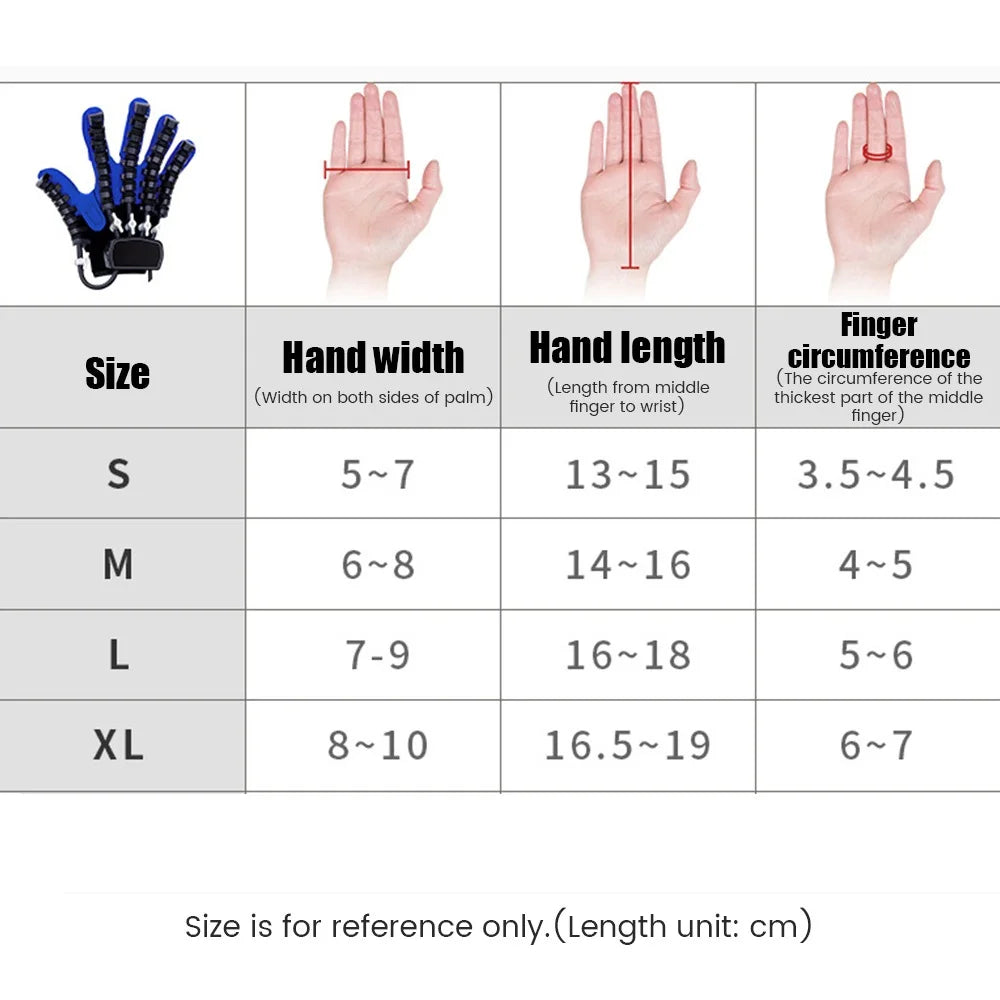 Rehabilitation Robot Gloves Rehabilitation Training Glove Finger Care Hand Function Training Gloves for Stroke Hemiplegia