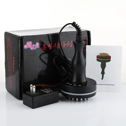 Microcurrent Body Massager Health Care Electric Meridian Brush Therapy Lymphatic Drainage Body Slimming LED Infrared Red Light