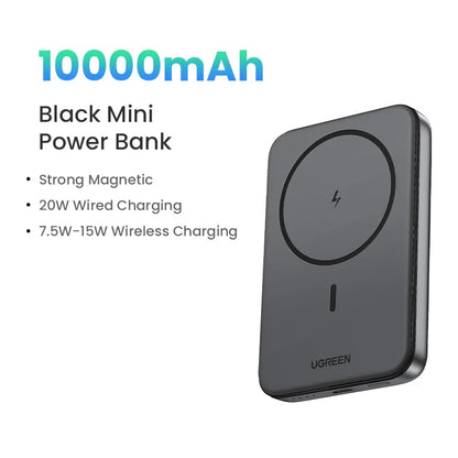UGREEN PD20W Power Bank Magnetic 10000mAh Portable Wireless Fast Charging PowerBank for Magsafe for iPhone 17 15 Pro Max 16 Pro