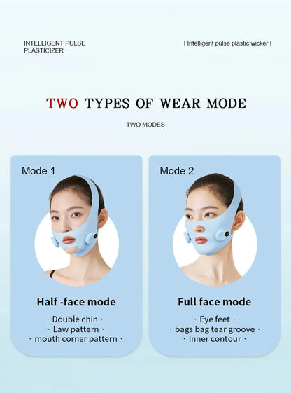 Intelligent Electric Double Chin V-Shaped Face Machine Anti-Wrinkle Facial Massage Adjustable Intensities  Women's V-Face Device