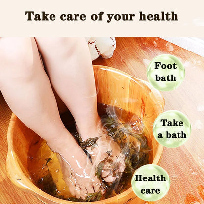 500g Natural Pure Mugwort Leaf Wormwood Moxa Herb Slimming Foot Cleansing Soak Dehumidification Detox Body Relax Health Care
