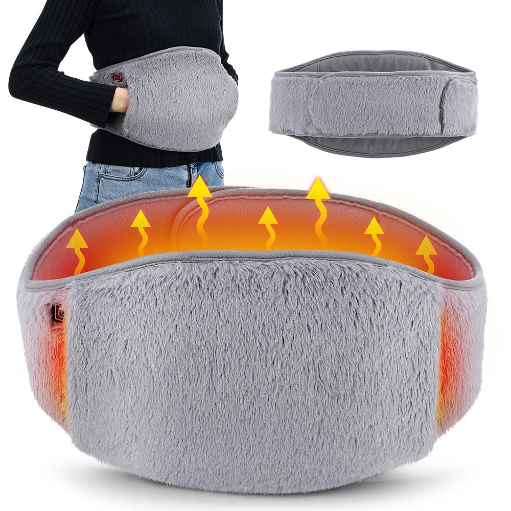 Electric Waist Heating Pad For Body Hand Foot Warmer Waist Abdomen Back Uterus Thermal Heated Blanket Lumbar Support Belt