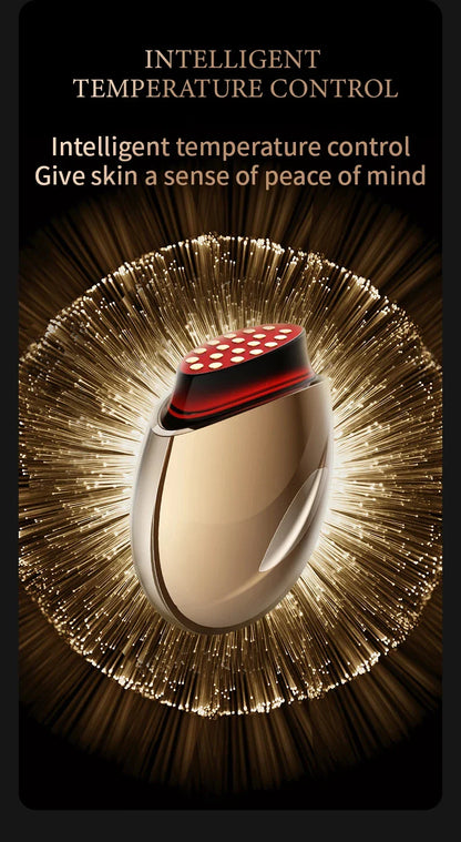 Radiofrequency facial tightening device - Skin tightening and lifting radiofrequency high-frequency facial care massage equipmen