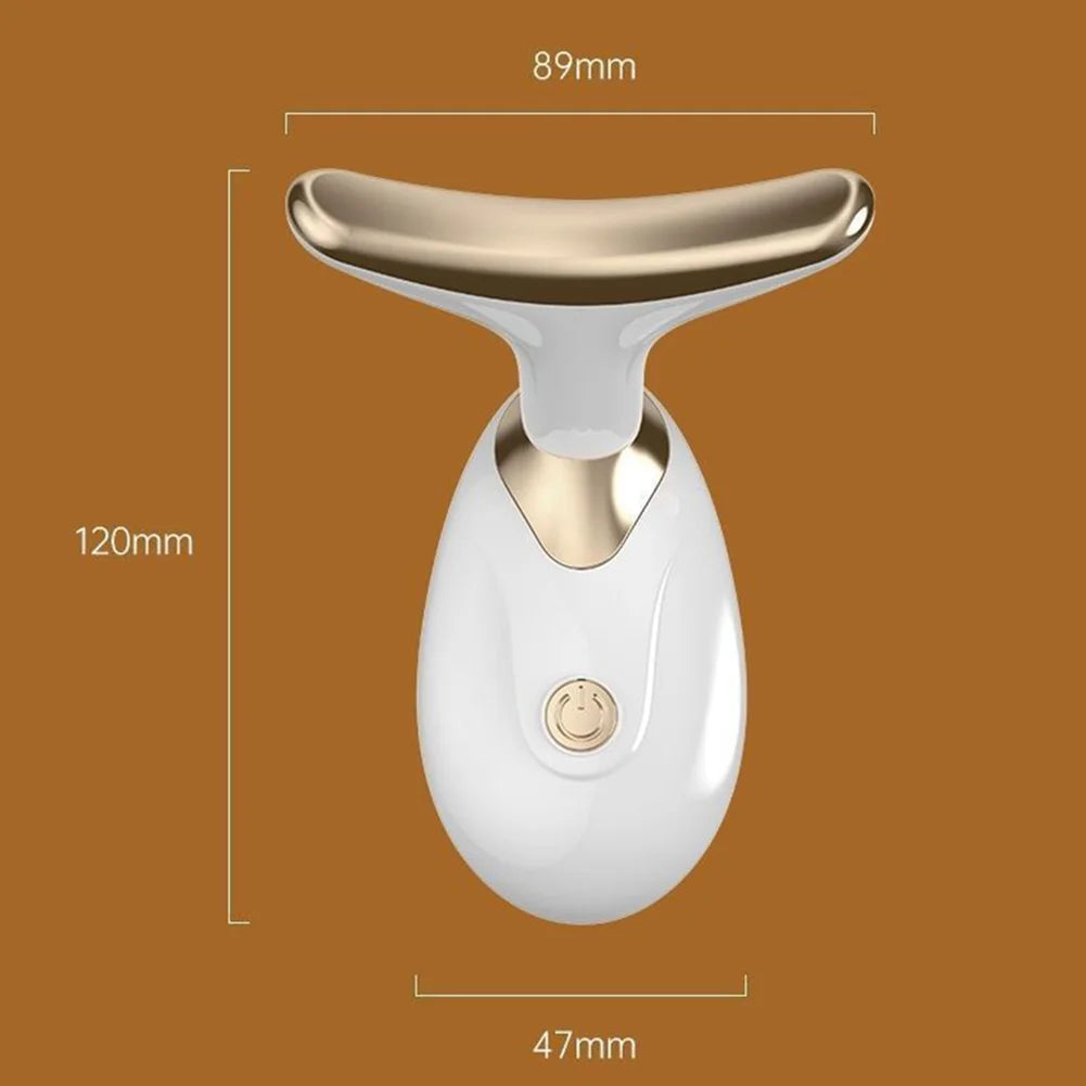 USB Charging Portable Anti Wrinkle Double Chin Universal Electric Face Firming Massager Multi-Dimensional Face Beauty Device