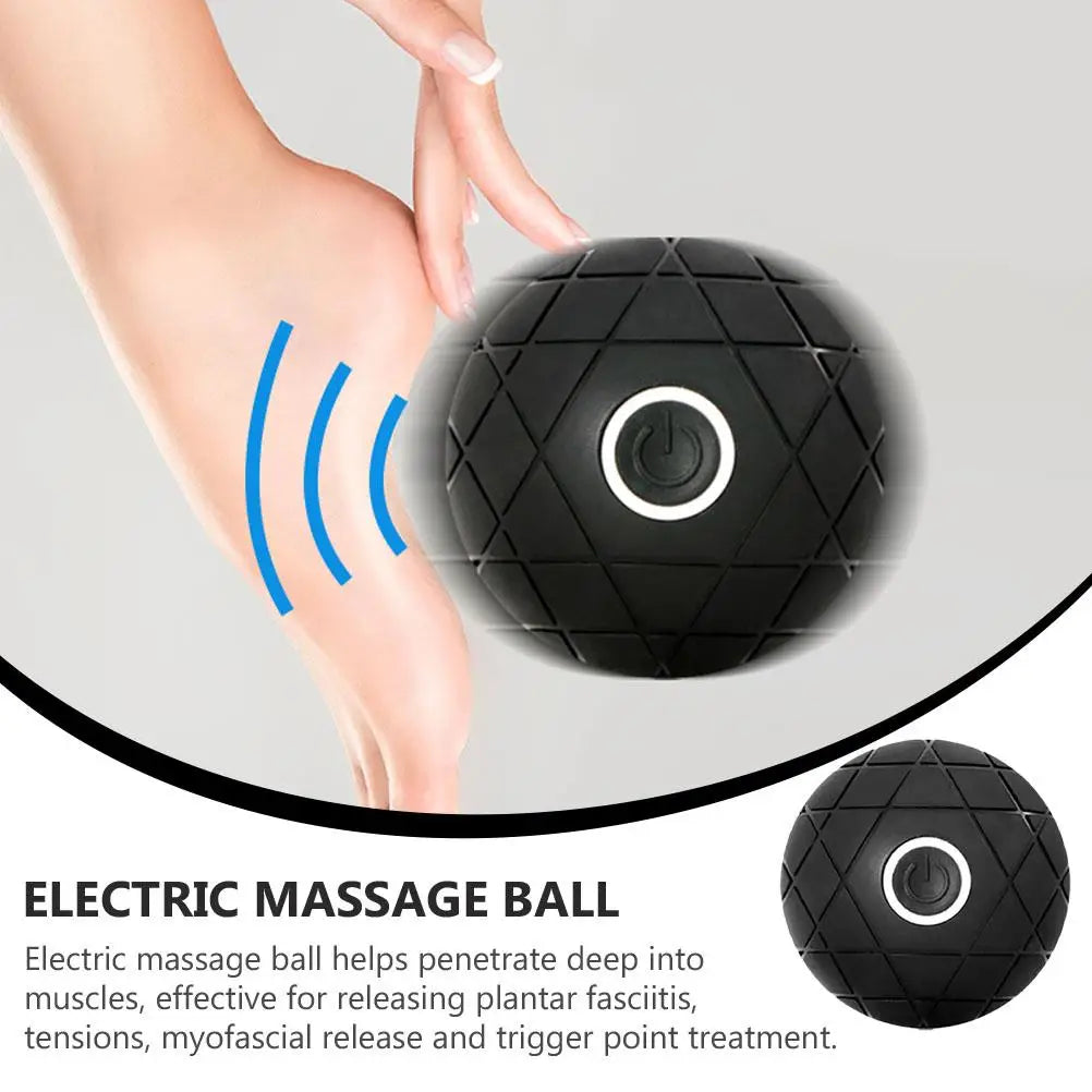 Vibration Massage Ball Yoga Electric Muscle Relaxation Roller Rechargeable