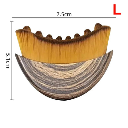 Spa Body Brush Dry Brushing Face Brush Lymphatic Drainage Massager for Face Dry Skin Body Brush Blood Circulation Massage Tools