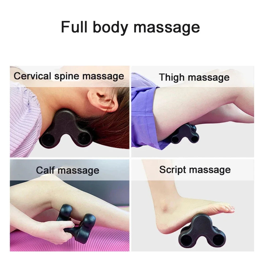 1PCS Pressure Point Massage Tool, Handheld Manual Massage Tool for Muscles Relaxation, Back and Neck Deep Tissue Massage Tools