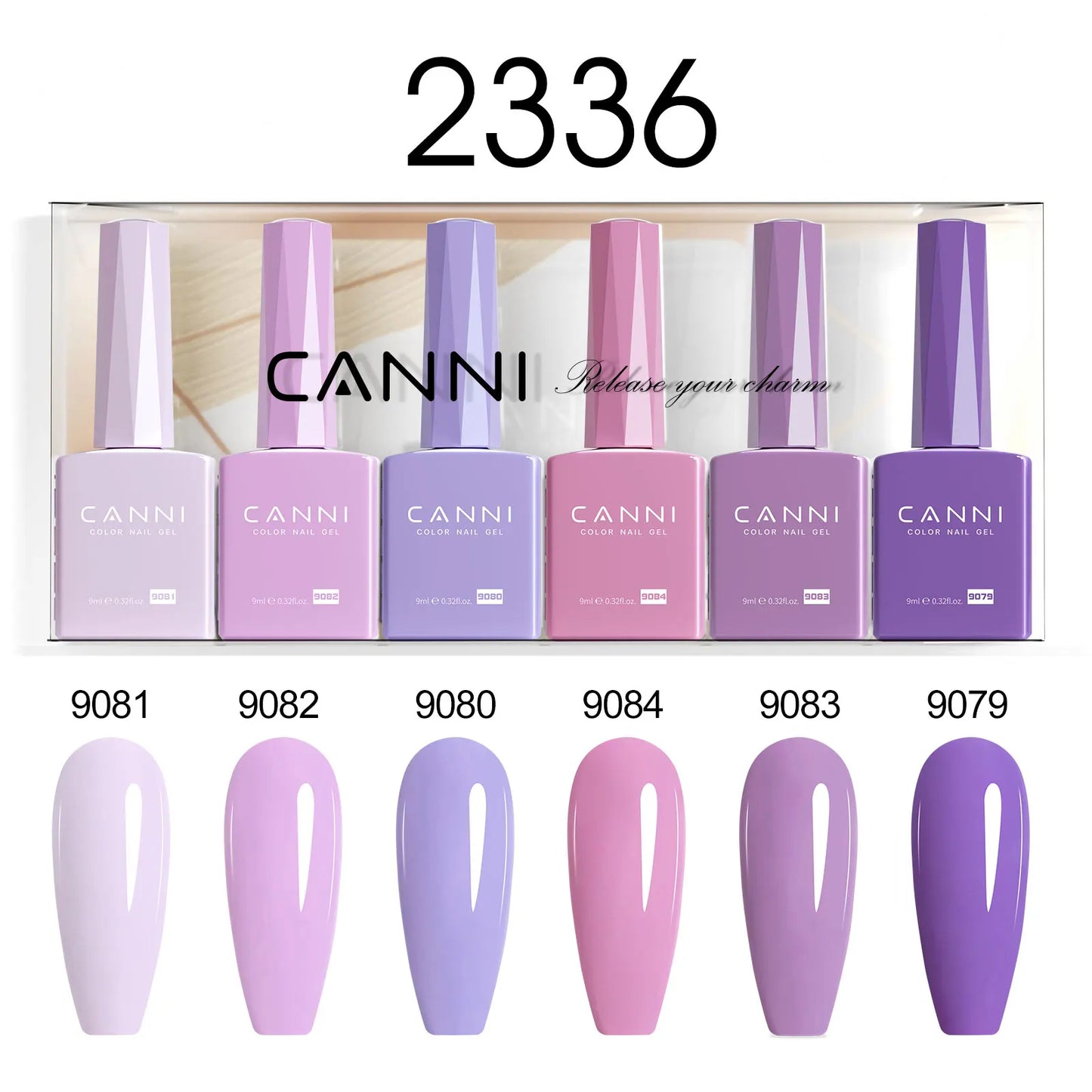 CANNI Nail Gel Polish Set HEMA TPO FREE Jelly Nude Color Rubber Base UV Construction Gel Semi Permanent Soak off UV LED Gel Nail