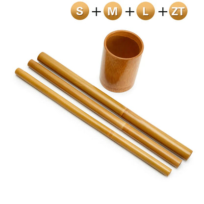 Natural Bamboo Massage Stick Wood Therapy Stick Gua Sha Massage Wood Therapy Tools for Body Contour Cupping Gua Sha Massager