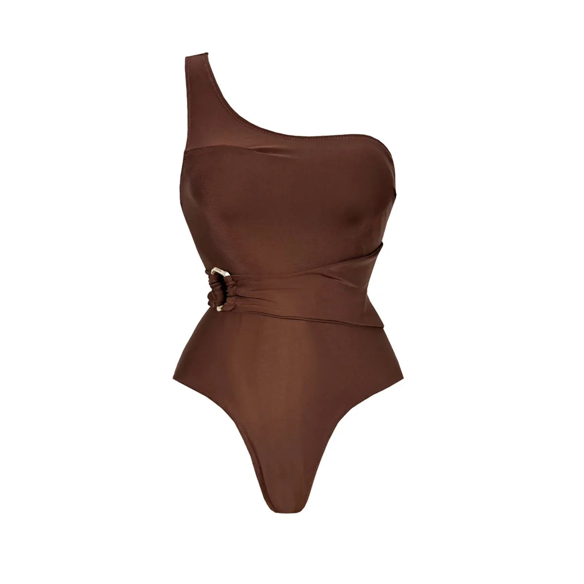 2Pcs Deep V Swimsuit With Long Skirt Women Sexy Swimwear Female Bikini Cut Out Biquini Swim Suit Shiny Button Bodysuit Beachwear