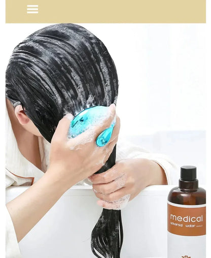 Silicone Hair Wash Brush for Household Scalp Cleaning Anti Itching Shampoo Hair Comb Anti Itching Massage Comb Massage Tools