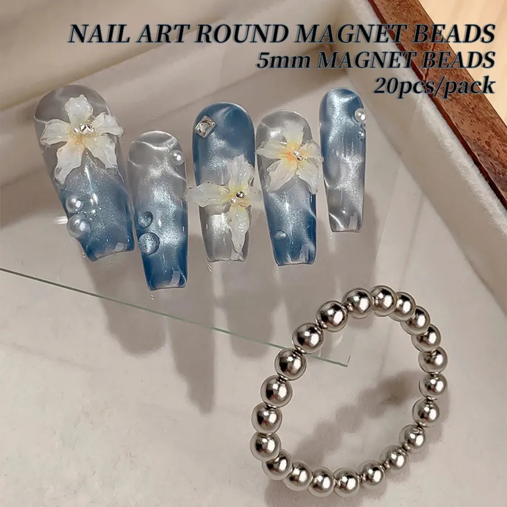 12pcs Crocodile Pattern Nail Magnet Nail Art Cat Eye Snake Skin Wave Geometric Nail UV Attraction Magnets Set Manicure DIY Tool
