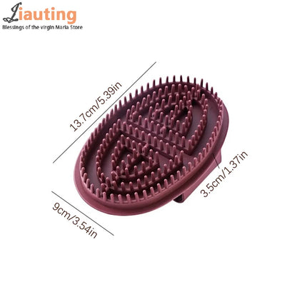 Soft Cellulite Body Massager Brush Gua Sha Scraping Board Massage Brush Scraper Anti Cellulite Slimming Relaxing Scrub Massager