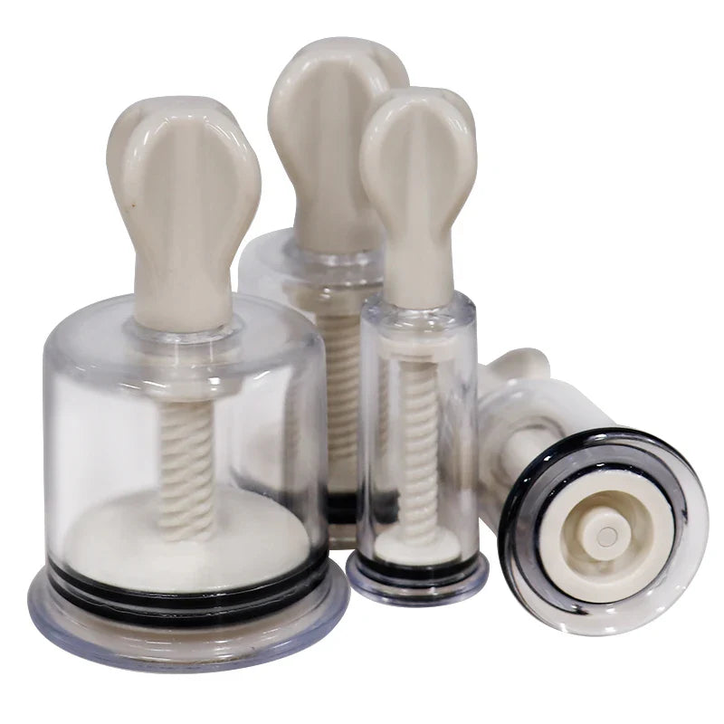 Manual Rotating Cupping Vacuum Cupping Massage Device Suction Cup Anti Cellulite Massager Cupping Nipple Enhancer Cupping Tool