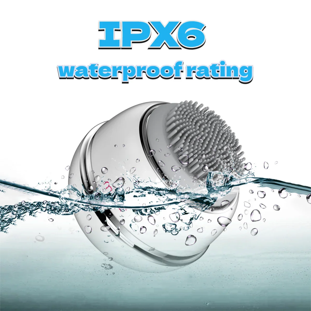 ZenithLife Electric Face Washing Brush Sonic Cleansing 3 Levels Of Intensity Adjustment IPX6 Waterproof 2025 For Girlfriend Gift