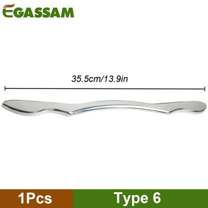 1Pcs Stainless Steel Gua Sha Scraper Physical Therapy Fascia Knife Myofascial Release IASTM Tools Physiotherapy Knife