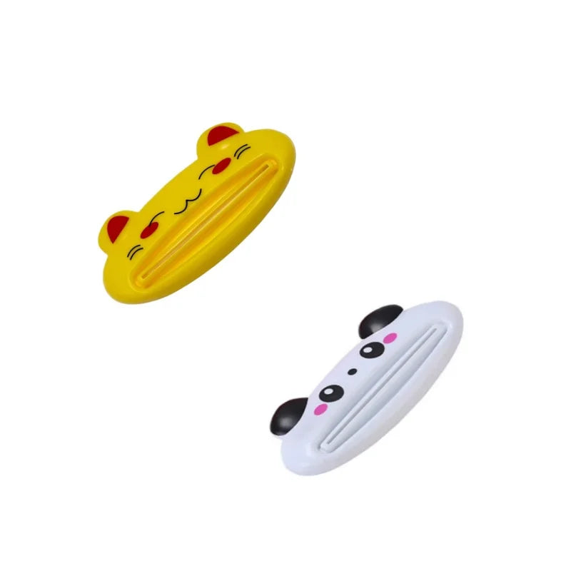 1pcs Cute Animal Multifunction Squeezer Toothpaste Squeezer Home Commodity Bathroom Tube Cartoon Toothpaste Dispenser