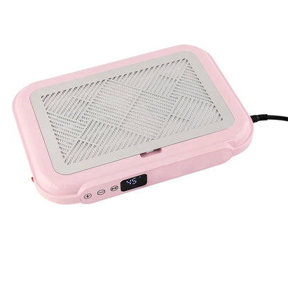 Powerful Suction 170w Nail Dust Collector Manicure Machine 2 Fans Vacuum Cleaner Nail Art Suction with Removable Filter Screen
