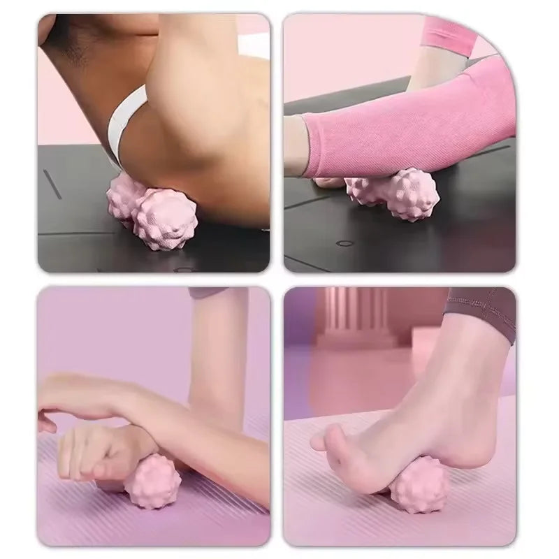 1Pcs Fascia Ball Muscle Massage Tool For Hand Shoulder Neck Sole - Songhua Rolling Ball Yoga Fitness Equipment For Body Care
