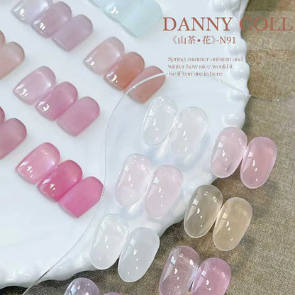 31pcs Tanslucent Jelly Nude Gel Nail Polish Set With Color Display Colorful Varnish Semi Permanent UV LED Nail Art Manicure Gel