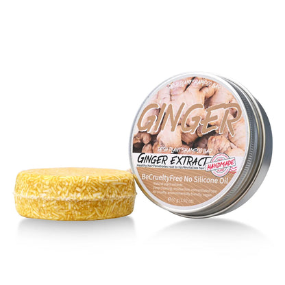 Ginger solid shampoo soap, refreshing and oil controlling glycerin soap, summer men's and women's hair care soap