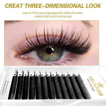 CoMango Premium 5D Flower Fairy Flora Lashes Premade Fans Individual Lashes Extension Soft Natural Makeup Wholesale Supplier