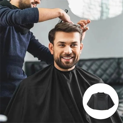 Waterproof Hairdressing Cape Adjustable Barber Salon Cutting Cape Professional Short Style Hair Dye Cape for Coloring & Bleach