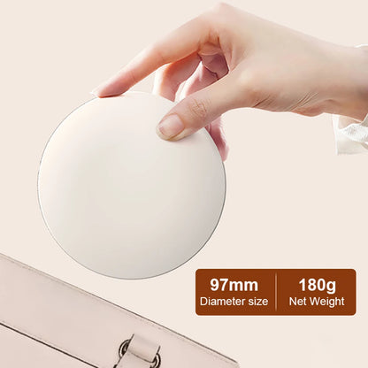 Intelligent UV Resistant Makeup Mirror Portable 2.4-Inch Handheld LED Makeup Mirror Suitable For Travel Sunscreen Makeup Mirrors